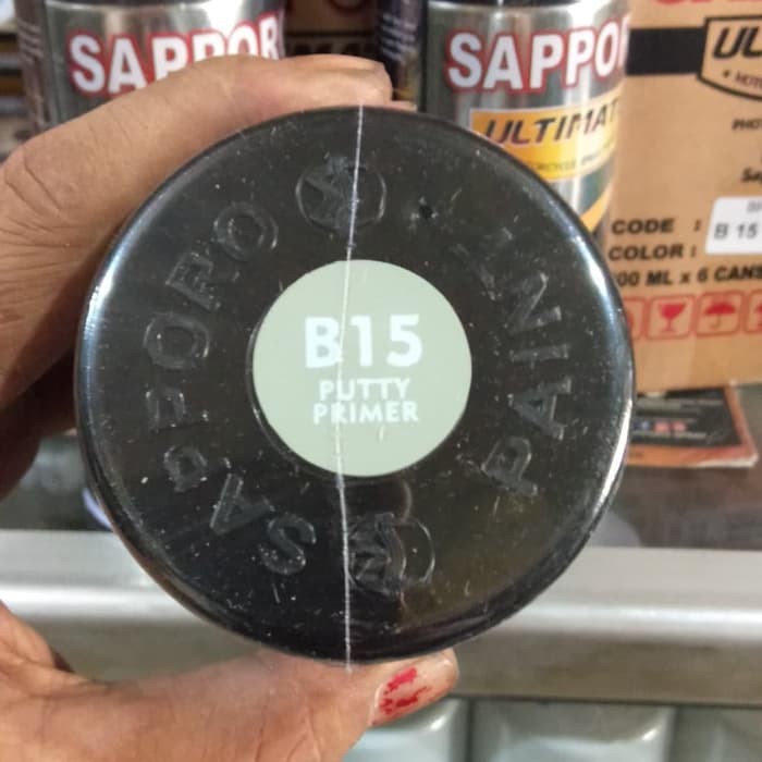 Sapporo B15 Putty Primer Dempul Semprot Sapporo Ultimate 400Ml B15 Spray