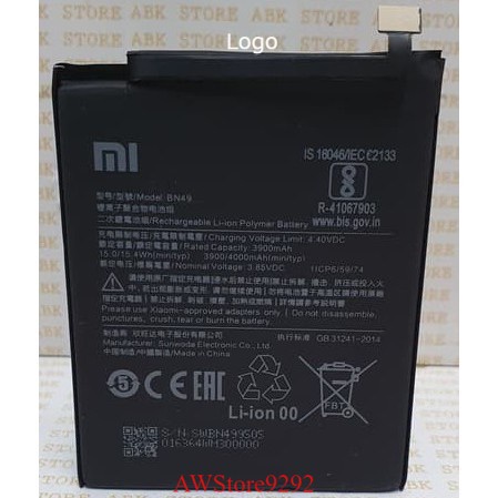 Mcom Battery Batre Baterai Double Power Mcom Xiaomi Redmi 7A BN49 BN-49 BN 49