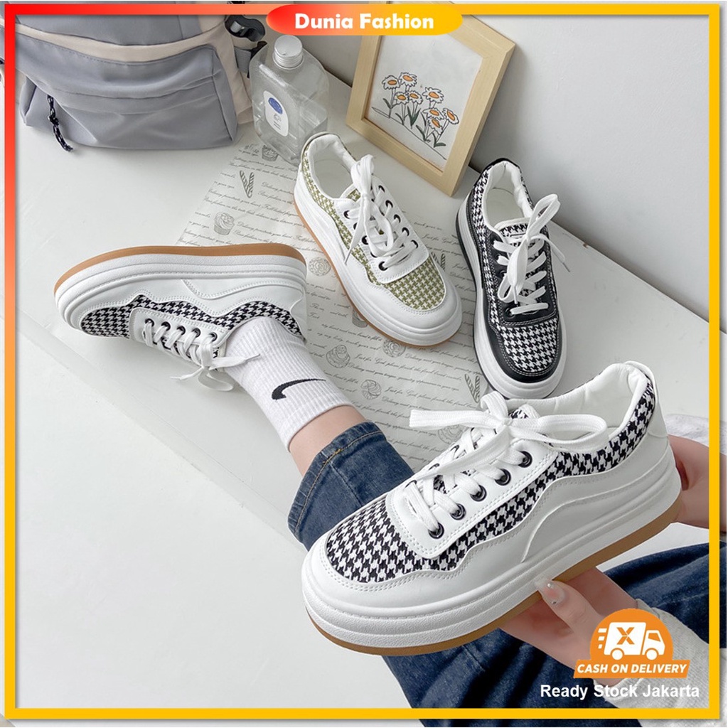 [DUNIA FASHION] Sepatu Wanita Sneakers Wanita Import Premium Quality DF 591