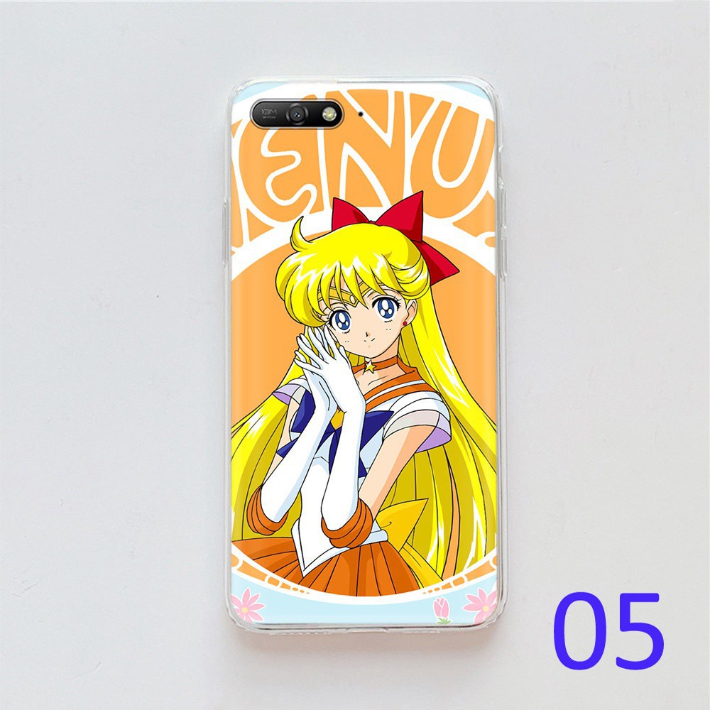Soft Case Transparan Motif Sailor Moon Untuk Samsung S20 Fe A11 Ultra A21 A21S A31 A51 A71 M40S Plus-05