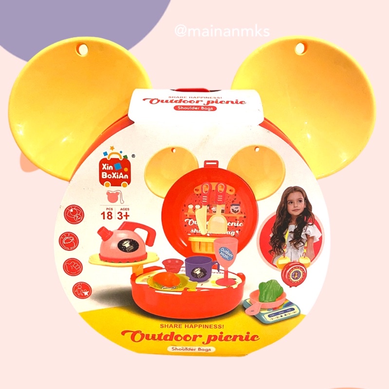 KOPER MICKEY Picnic / Tools / Nurse (Dapur Tukang Dokter Perawat)