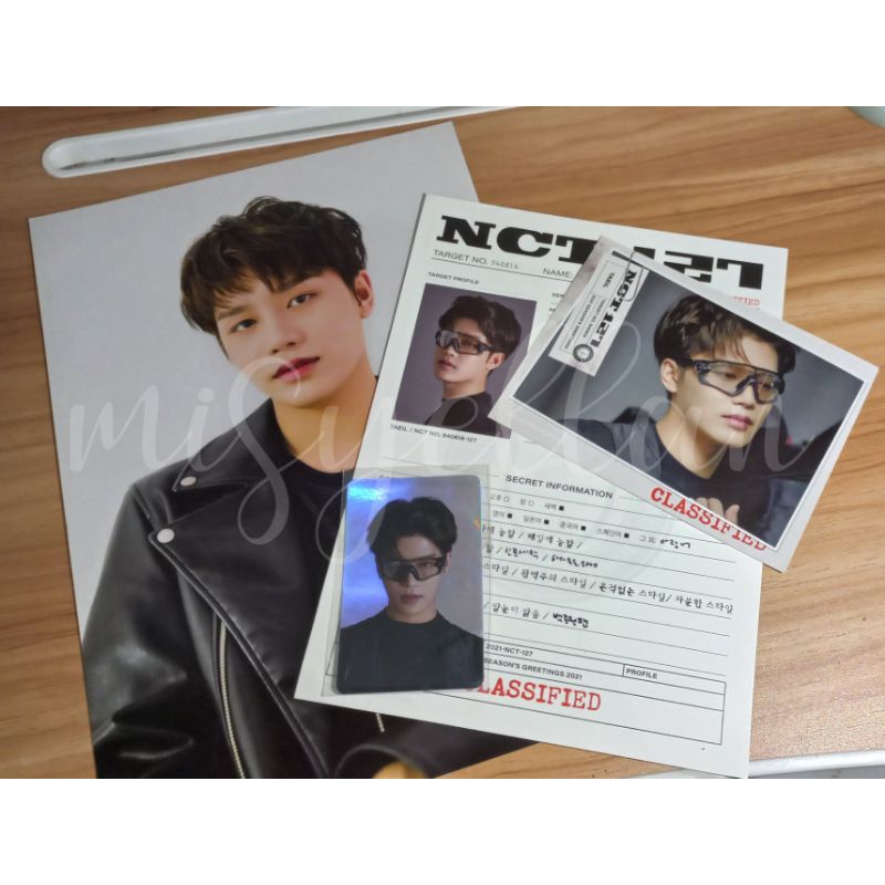 [BOOKED] SG21 Set Taeil + PC Bene aladdin