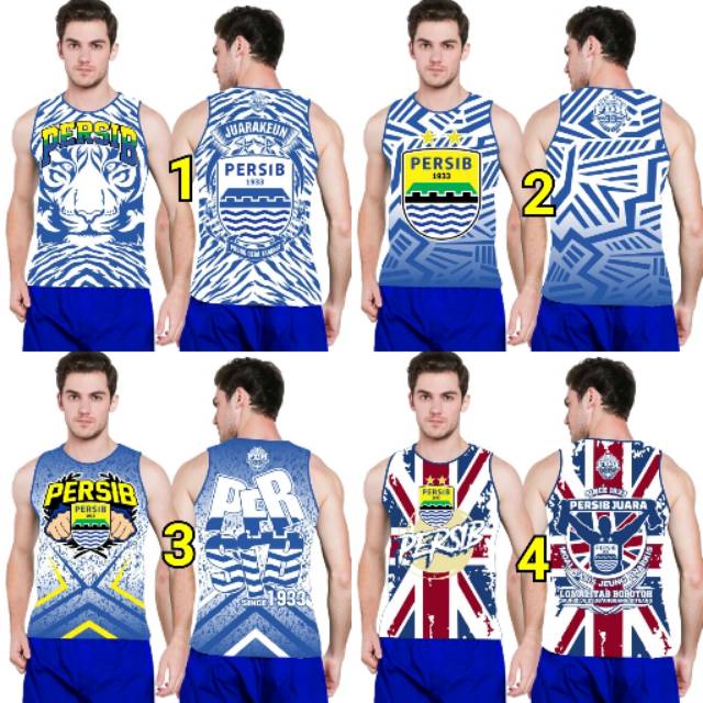 Kaos Oblong Persib Singlet Viking Murah Pria Wanita