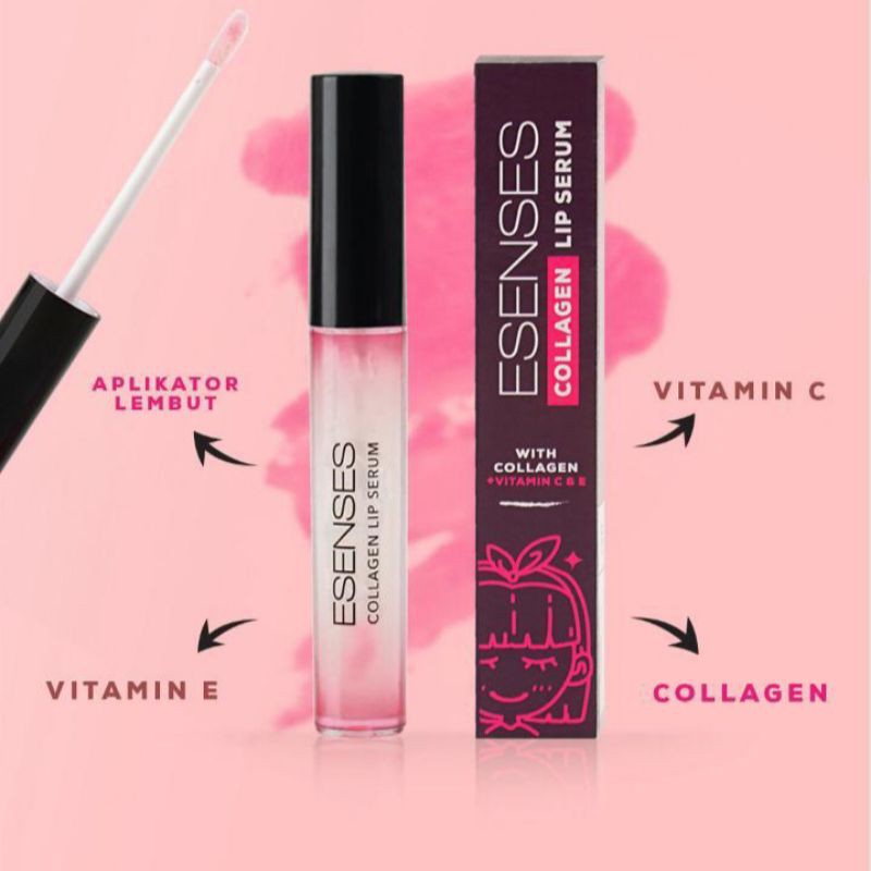 Lip Serum Bibir // Esenses Collagen Lip Serum Ori Asli Original