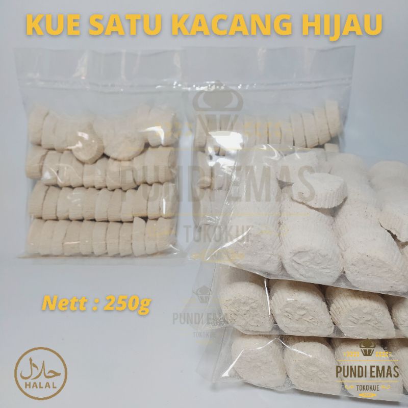 Kue Satu Kacang Hijau Kue Jadul Kiloan 250 Gram Terlaris / Sagu Susu