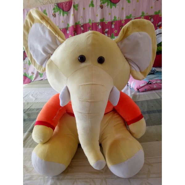 Boneka Gajah bekas Tapi baru bahan Mall