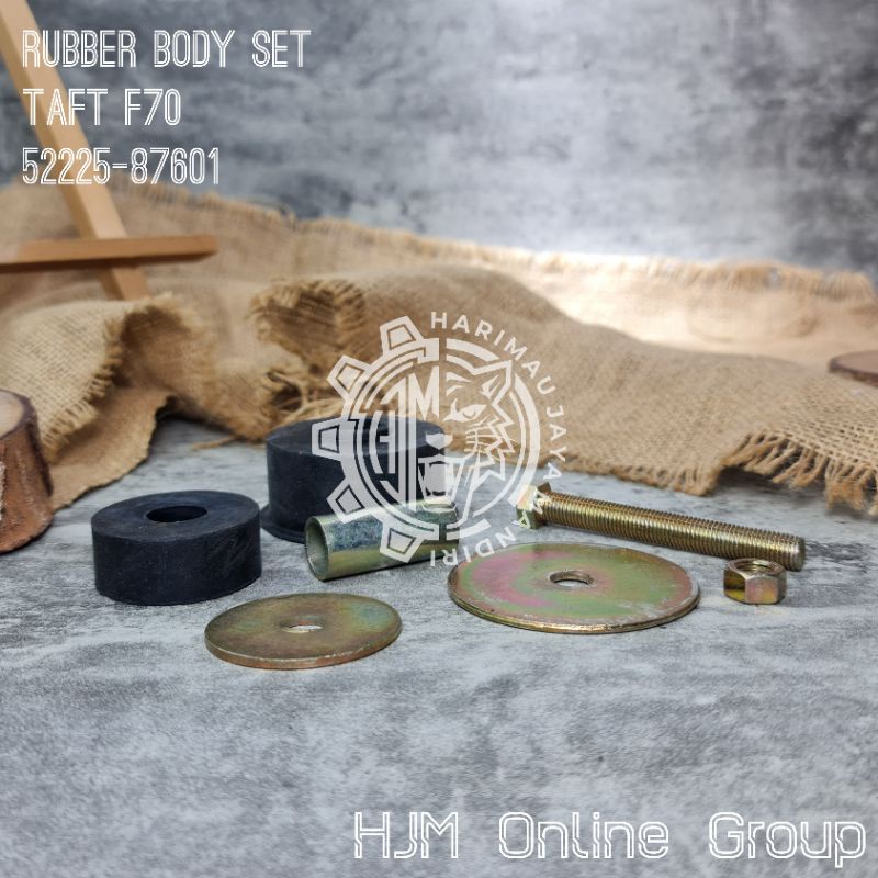 RUBBER BODY SET CABIN - KARET BODI KABIN TAFT F70 / GT / HILINE