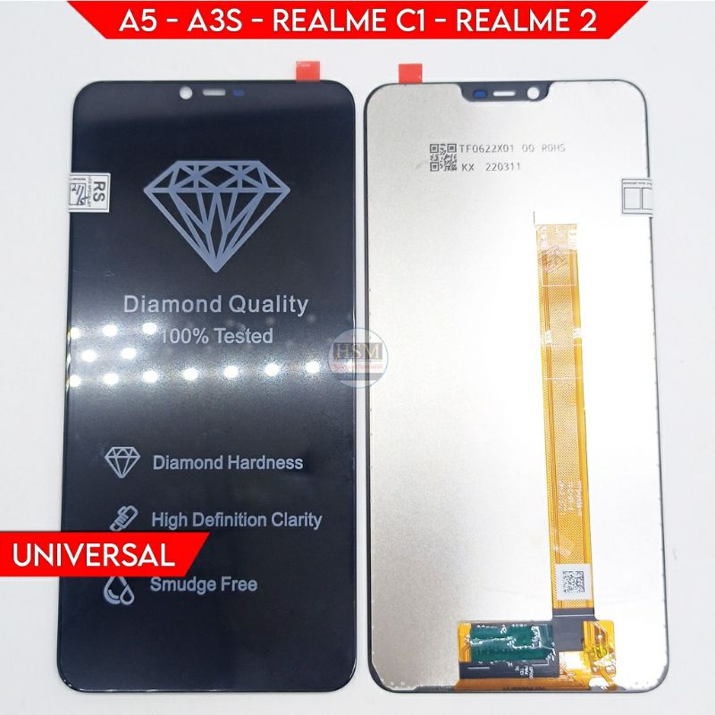 lcd oppo a3s universal