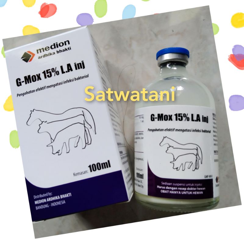 G-Mox 15% LA 100 ml (seperti Betamox)