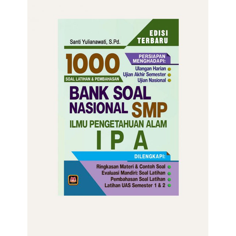 Bank Soal Nasional Smp Ipa Ilmu Pengetahuan Alam 1000 Soal Latihan