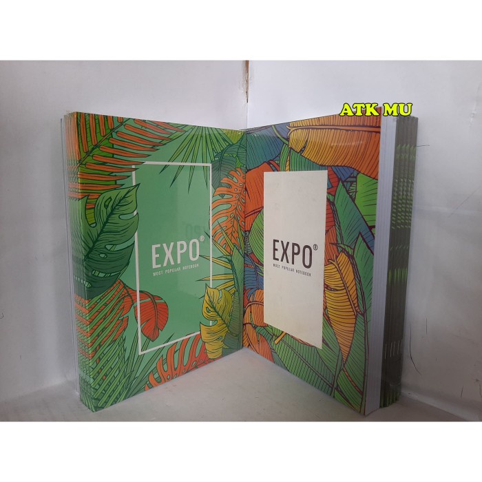 

Buku Tulis Boxy Campus 52 Lembar Expo / Buku Tulis Nature 1 Pak Isi 10 090