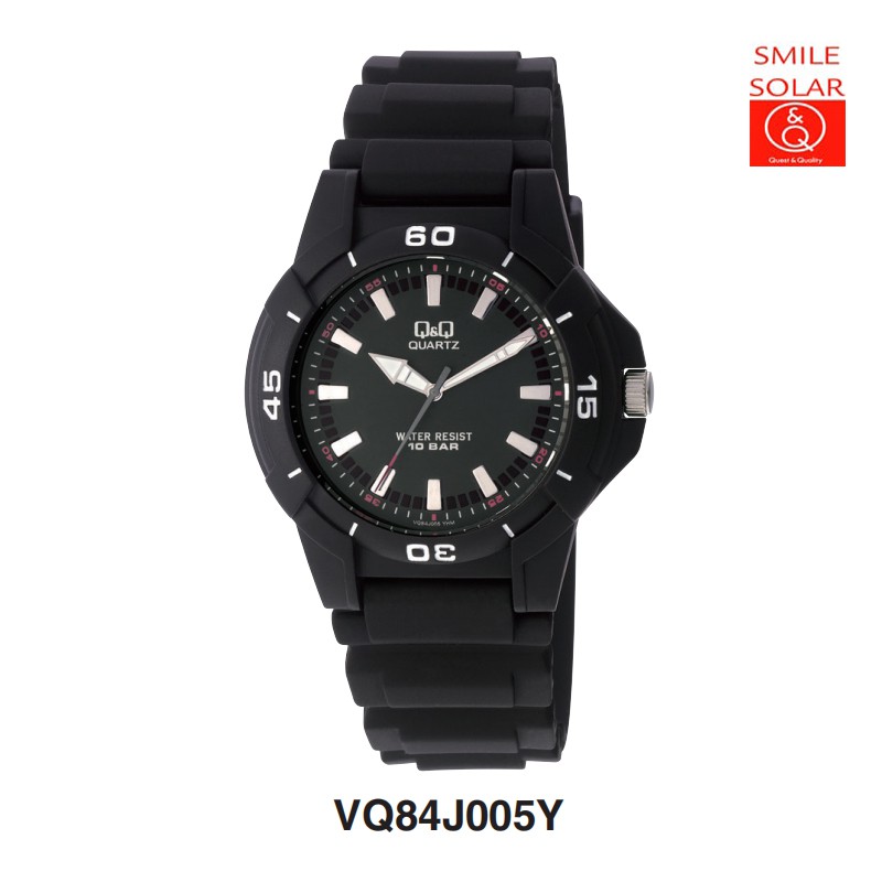 SALE Jam Tangan Pria Sporty Rubber Analog Original Q&amp;Q QNQ QQ VQ84 VQ84J Series