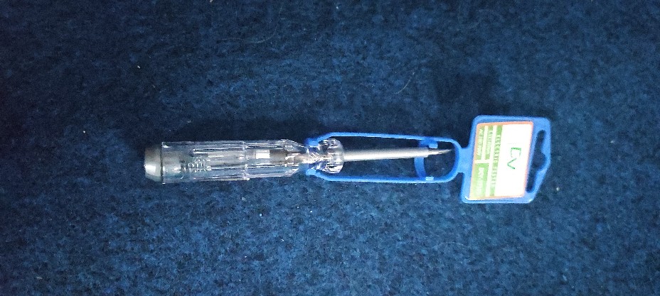 Obeng (-) 3mm Tes Pen Panjang Batang Obeng 6cm 100-500volt