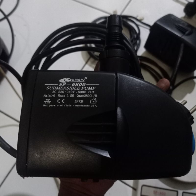 resun sp 6800 bekas , dipakai cuma sebentar