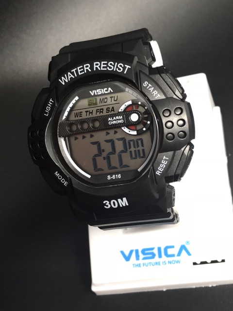 Visica watch sporty digital water resistent kode 616