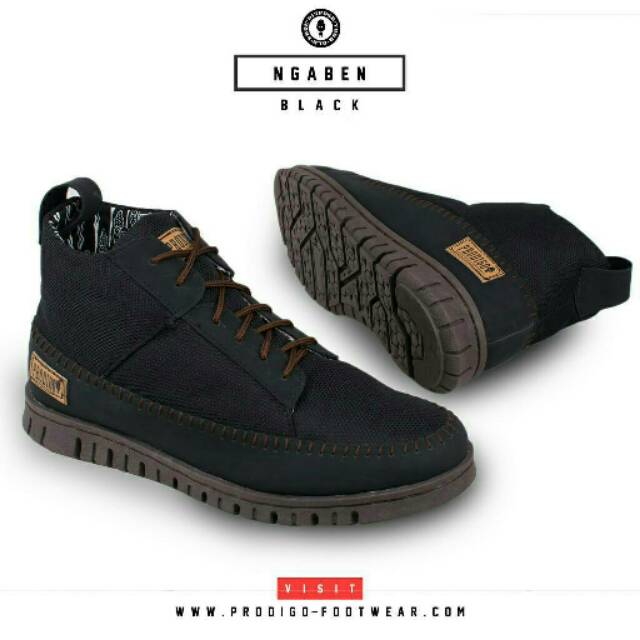 DISC 50% SEPATU BOOT PRIA PRODIGO NGABEN ORIGINAL