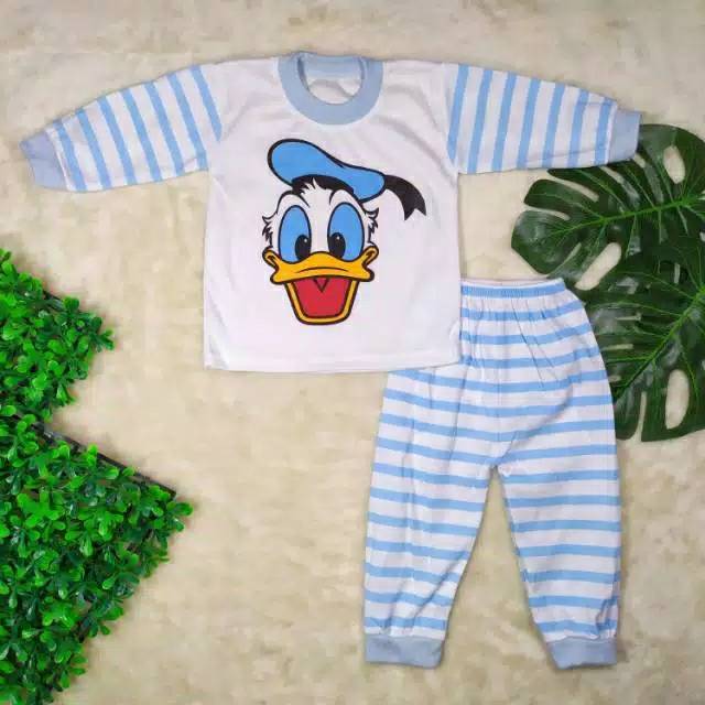 [Khusus Grosir Min 6pcs] Setelan Piyama Anak Size 0-1tahun / Piyama Bayi / Pakaian Bayi / Baju Tidur