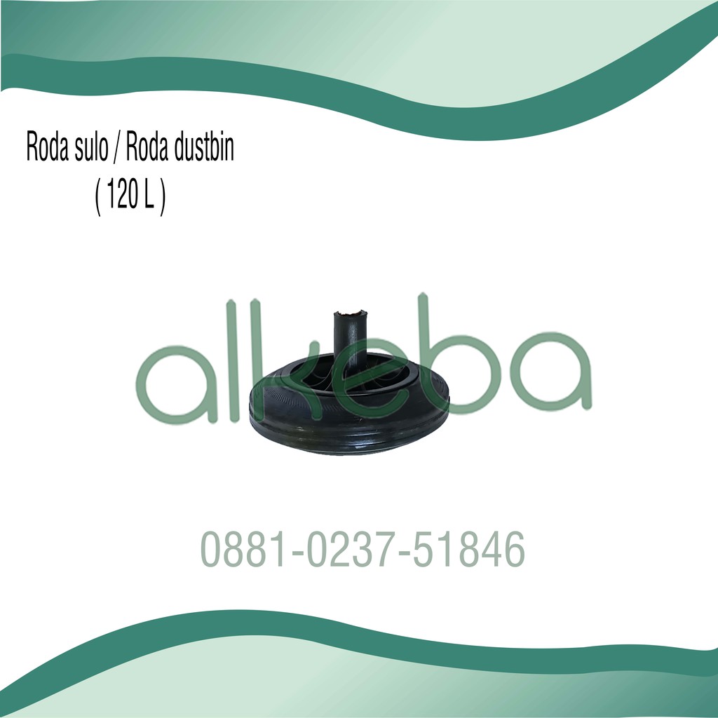 Roda Dust Bin 120 L Roda tempat sampah besar dustbin per Buah