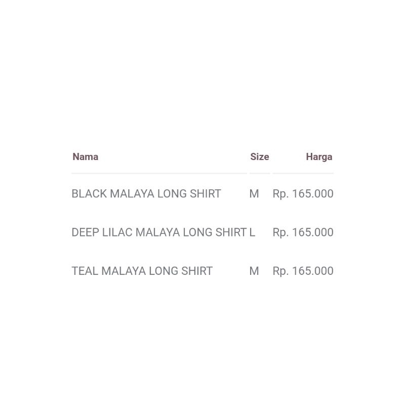 MALAYA TUNIK HEAVEN LIGHTS