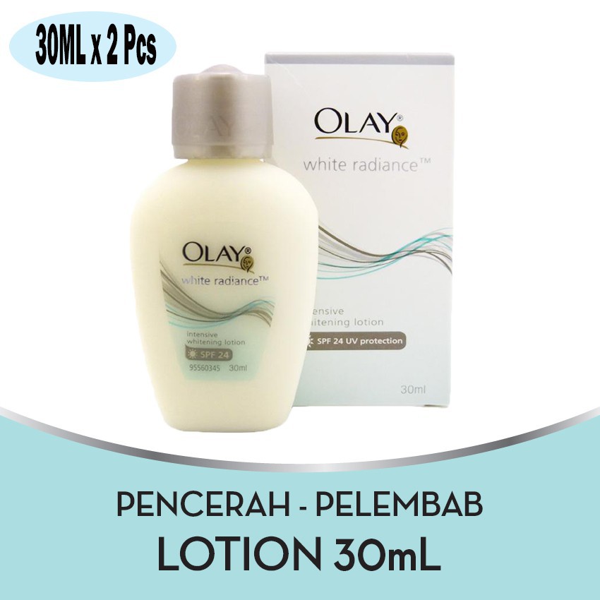 Paket isi 2 - Olay White Radiance Intensive Lotion (30 ml)