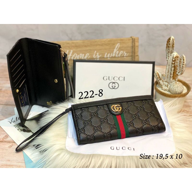 Dompet Panjang Lipat Dua Kode 222 Freebox