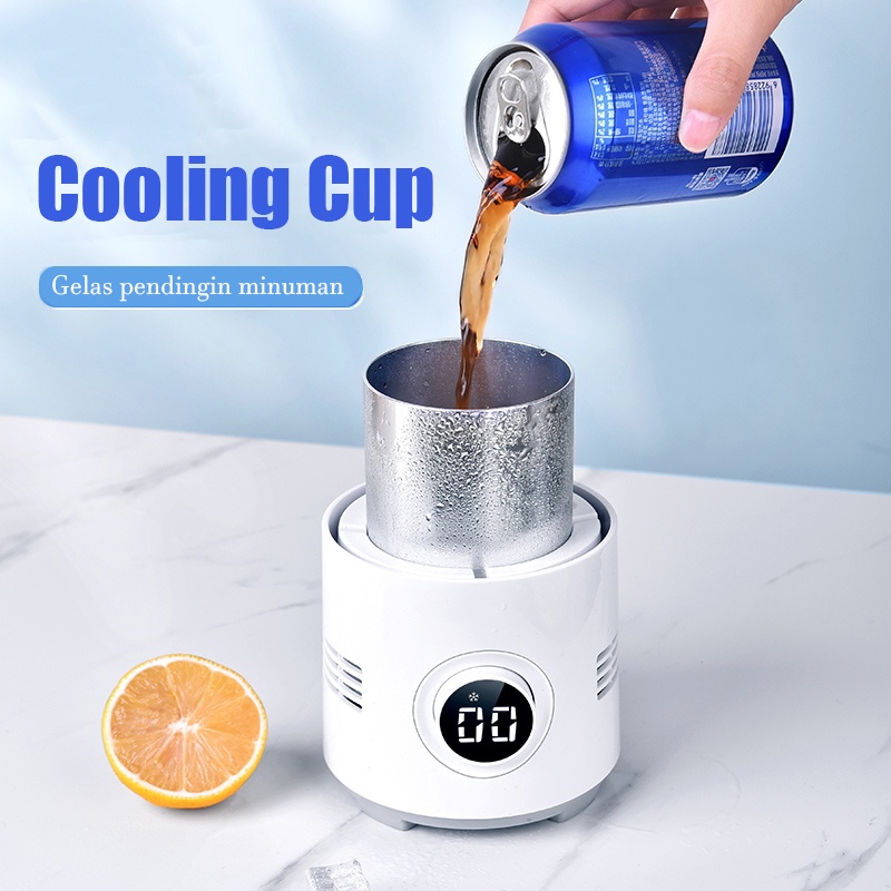 Gelas Pendingin Pemanas Cooling Cup Kulkas MINI Instant Cooling Drinking cup