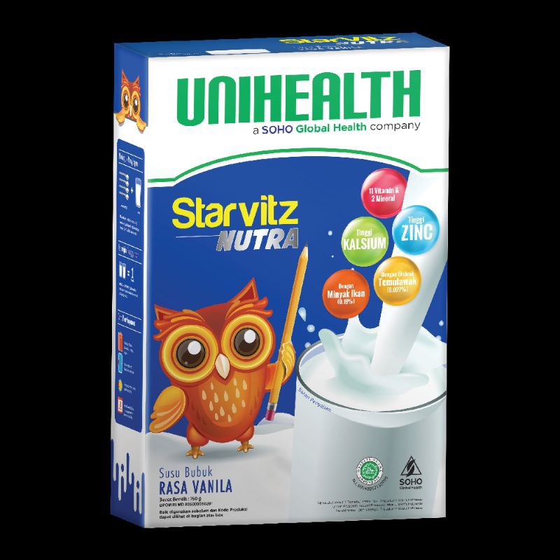 

Starvitz Nutra Vanilla 750gr