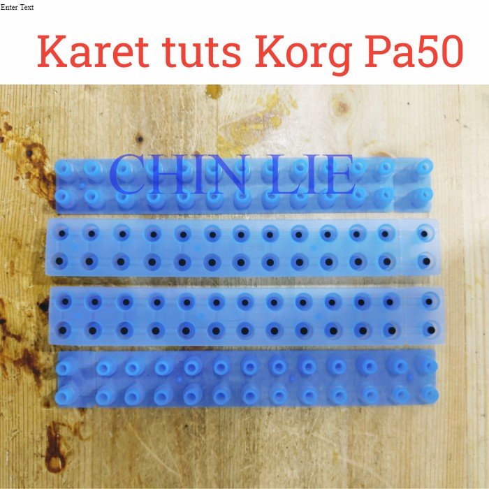 KARET TUTS KEYBOARD KORG PA 50 RUBBER CONDUCTIVE KORG PA 50