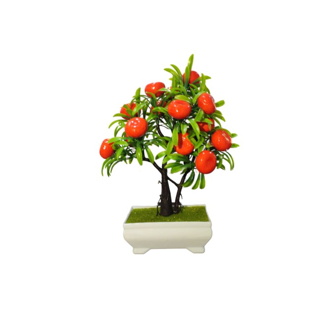 BBS POT10 TANAMAN BUAH PLASTIK BUNGA DEKORASI RUMAH BUAH IMPORT MURAH