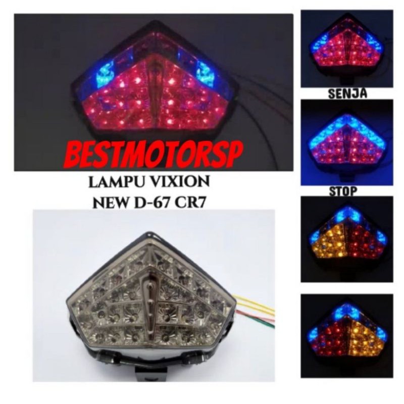 Lampu stop vixion new Vixion NVL Led 3 IN 1