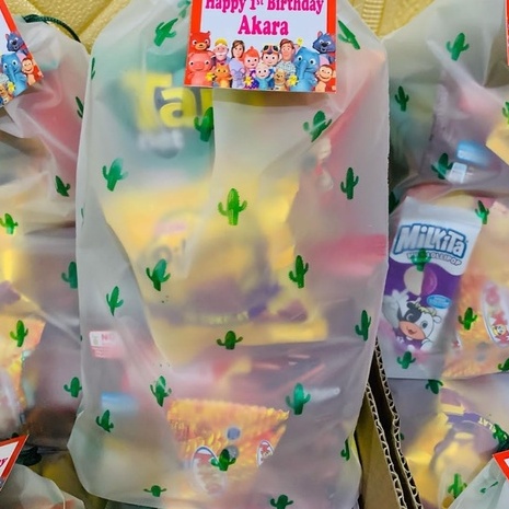 

PAKET BINGKISAN ULANG TAHUN TAS SERUT / JAJANAN ULANG TAHUN / BINGKISAN ULANG TAHUN TAS SERUT