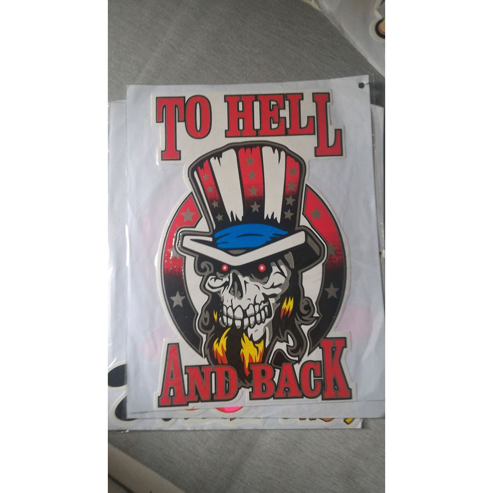 

STICKER 33X26CM TO HELL V2