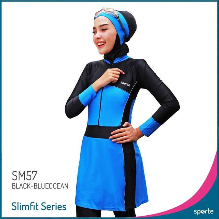  BAJU  RENANG  MUSLIMAH  SPORTE SM27 Shopee Indonesia 