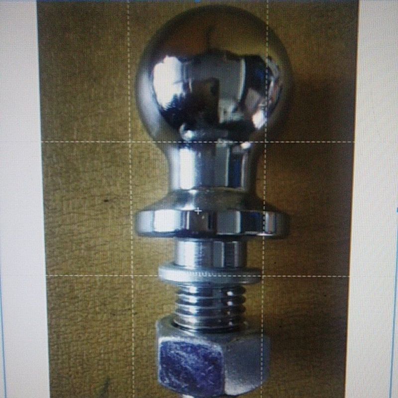Baut bola (Hitch ball) (towing ball) untuk bemper towing.