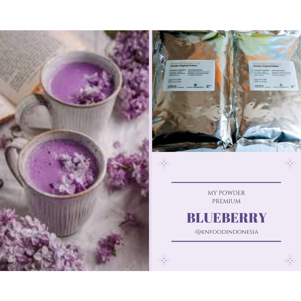 

Premium Powder Rasa Blueberry