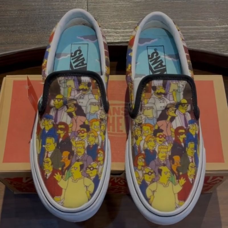 the simpsons custom vans