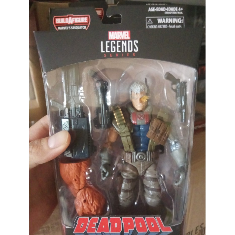 [KHUSUS PEMBELIAN DI COMIC CON] Marvel Legends Cable Sasquacth BAF