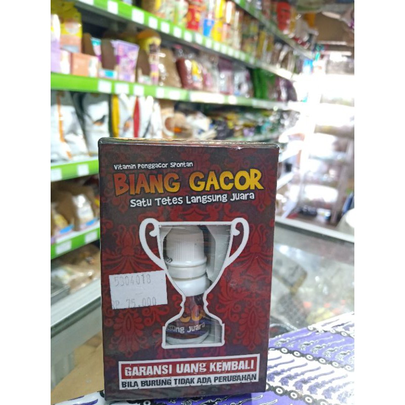 BIANG GACOR VITAMIN PENGGACOR SPONTAN