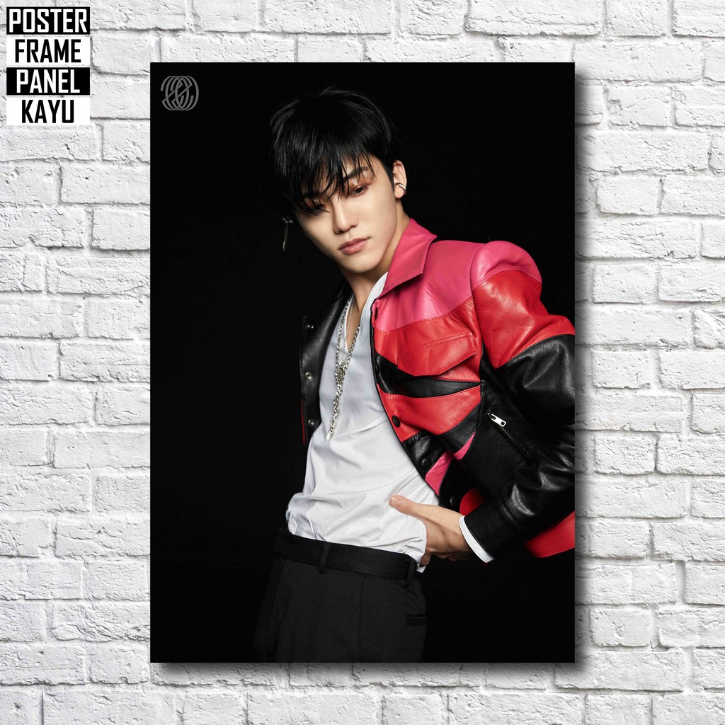 Poster NCT Jaemin Resonance Part 2 Frame Kayu Solid A4 JAE012