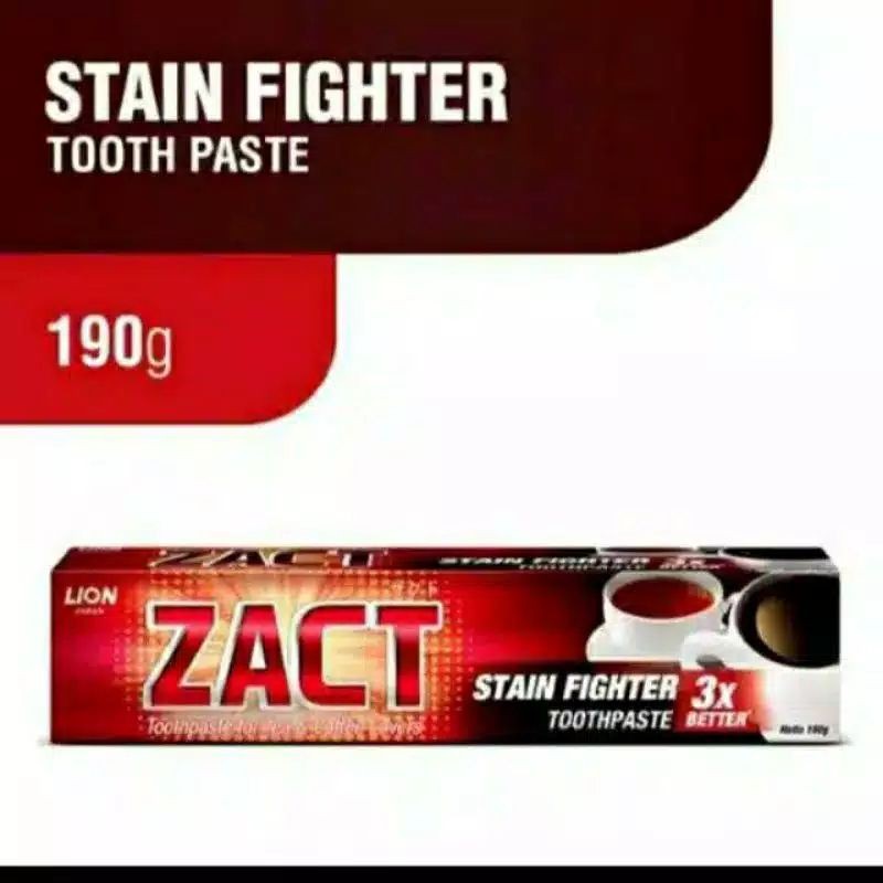 Pasta gigi / odol Zact Tooth Paste for Tea &amp; Coffee Lovers 190 gr