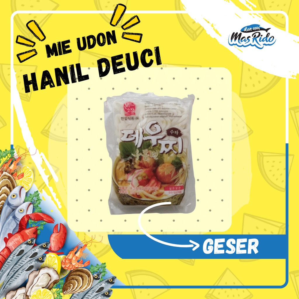 

Mie Basah Hanil Deuchi Udon Mie Udon Basah Khas Korea Harga Termurah