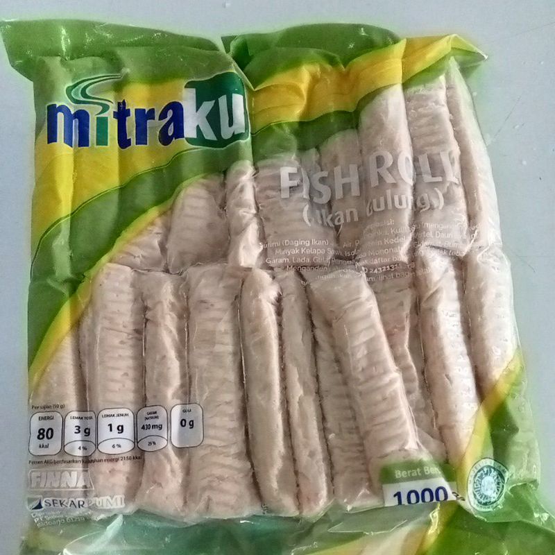 

MITRAKU Fish Roll 1kg - Makanan Beku Olahan