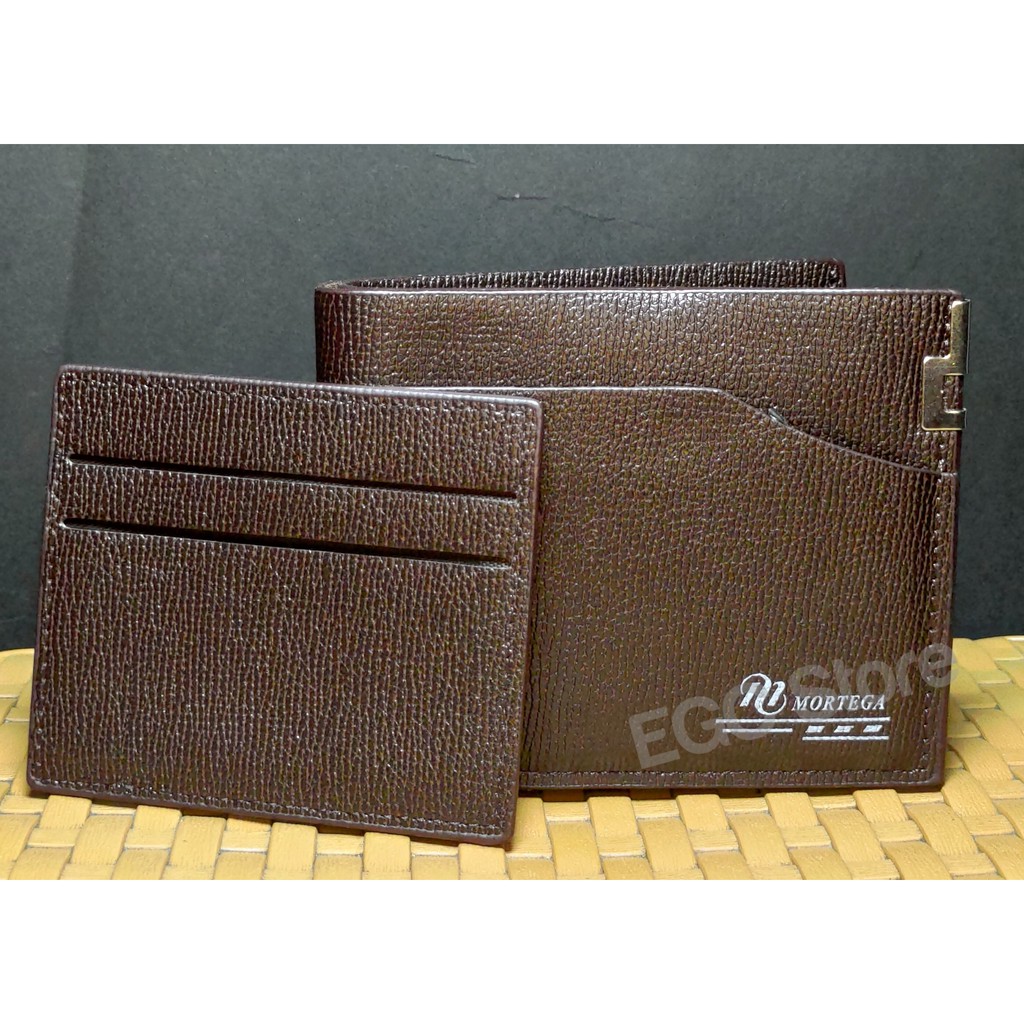 DOMPET MORTEGA LIPAT KULIT / DOMPET FASHION PRIA KULIT / DOMPET LEATHER - M-702/ M-9802 / M-8602