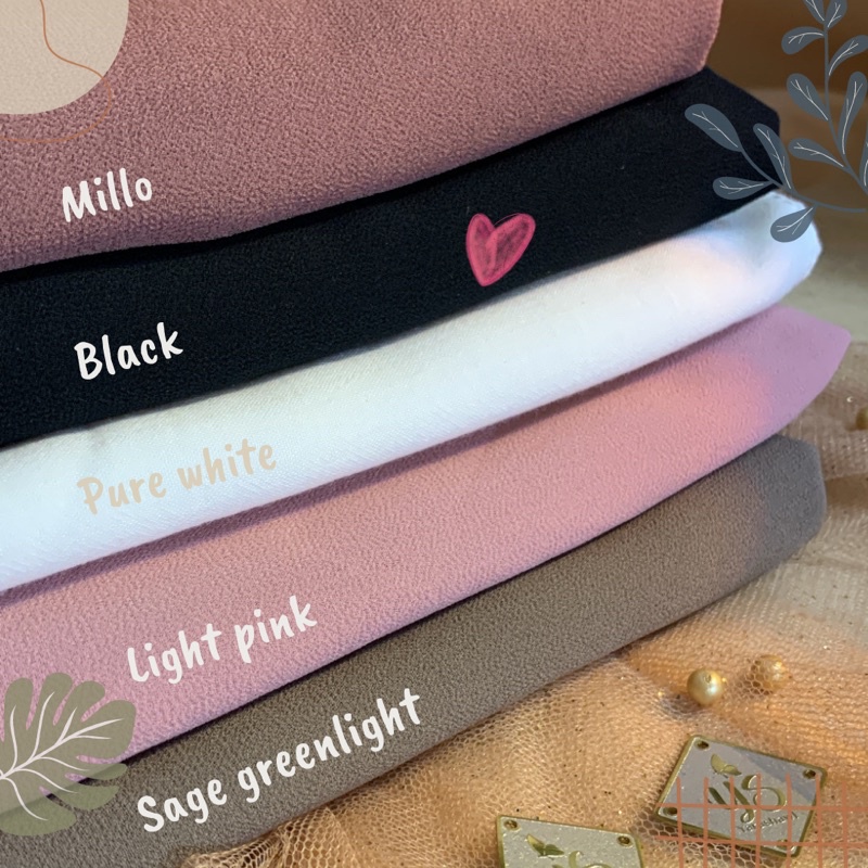 ZOH - Yara Pashmina | Ceruty Babydoll