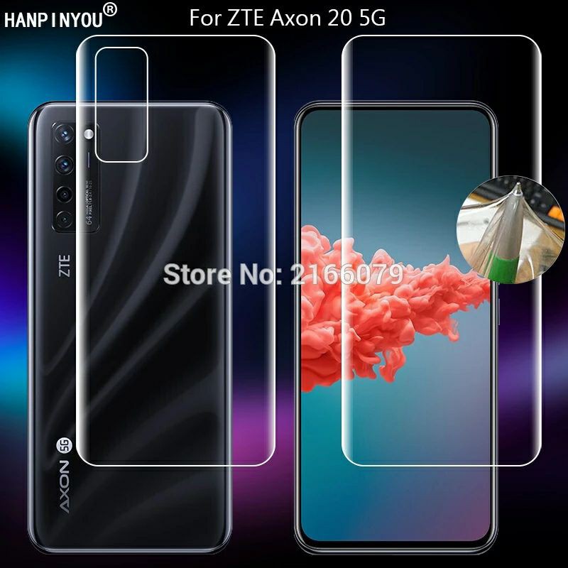Hydrogel ZTE Axon 11 / Axon 11 SE / Axon 20 Screen Protector Premium Full Cover