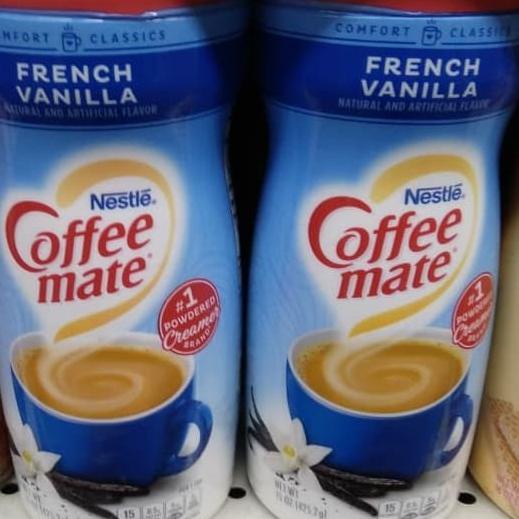 

[[BISA COD]] Nestle coffee mate creamer french vanilla 425g / coffemate SALE Kode 1047