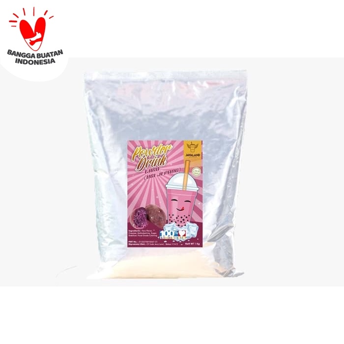 

Lainnya-Minuman-Bubuk- Bubuk Minuman Bubble Drinks 1Kg Rasa Taro -Bubuk-Minuman-Lainnya.