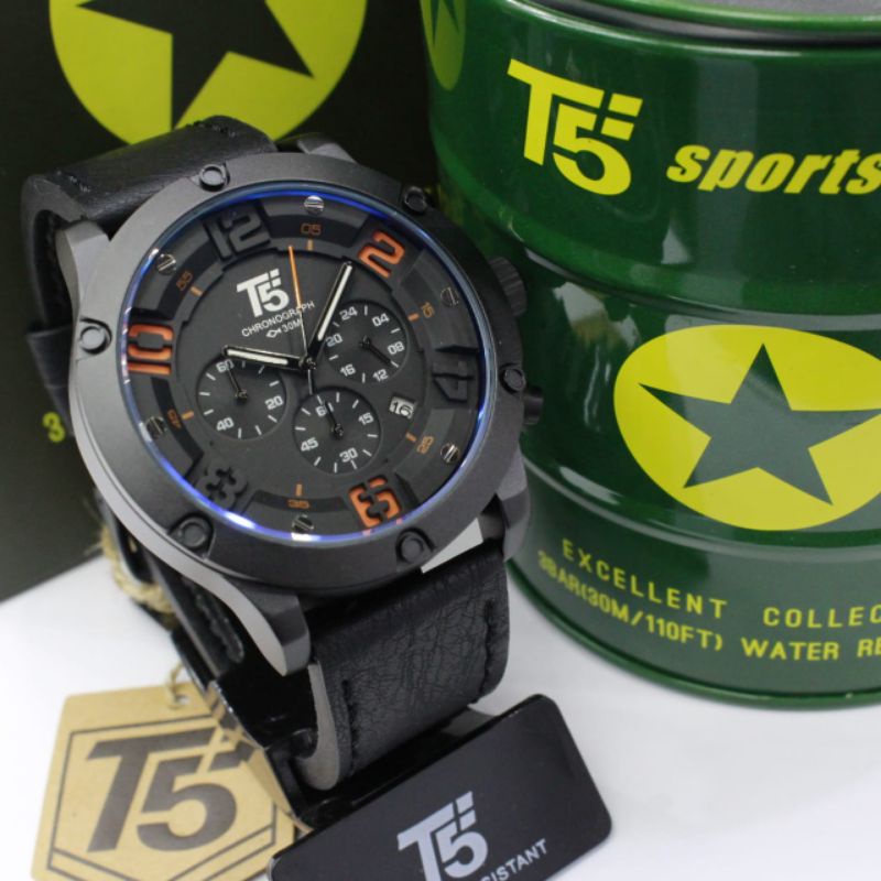 Jam Tangan T5 3476G Jam Tangan Terlaris Pria Chronograph Original