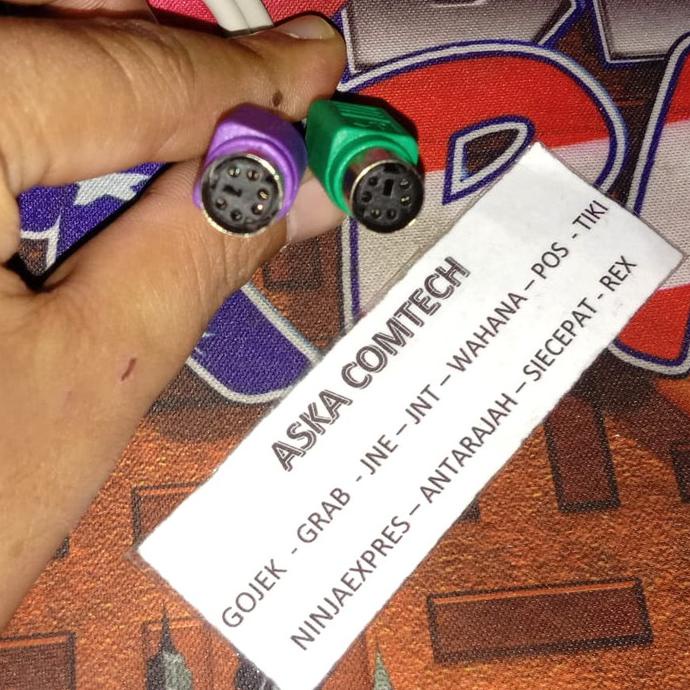 Lucu Kabel Usb To Ps/2 Kabel Sambungan Keyboard Dan Mouse Limited