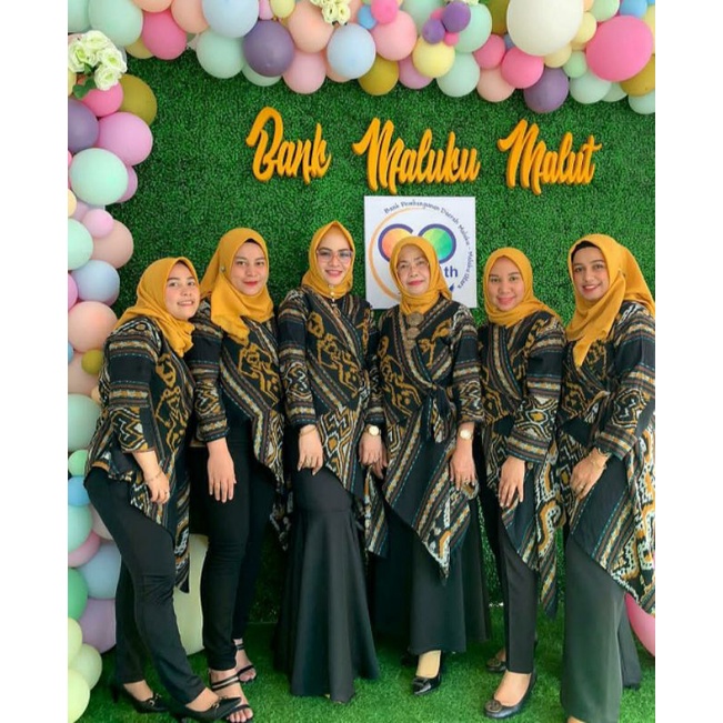 Tunik kimono fashion  tenun jepara tunik nasywa baju tenun jepara DTB142